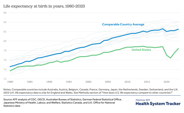 What Drives Differences in Life Expectancy between the U.S. and Comparable Countries?