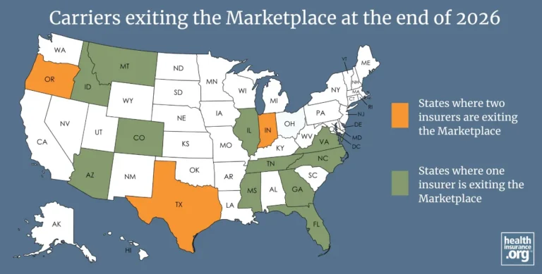 Health insurers are exiting the Marketplace again. Should consumers be worried?